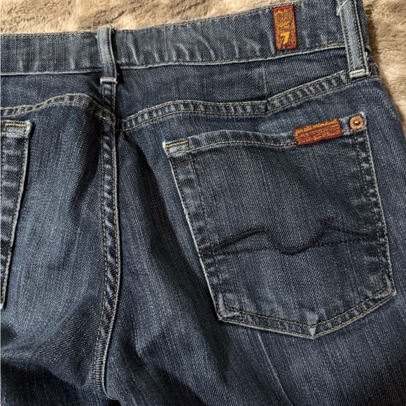 7 For All Mankind Bootcut Jeans Women Size 29 - Picture 3 of 8